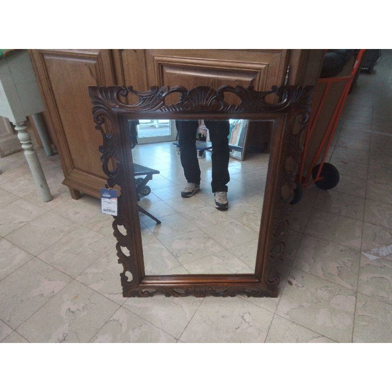 MIROIR ENCADREMENT BOIS AJOURE