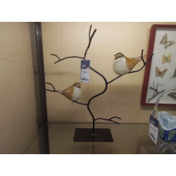 DECORATION OISEAUX VERRE...