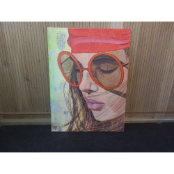 HUILE SUR TOILE PORTRAIT...