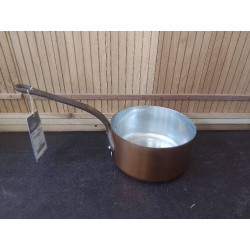 POELON CUIVRE ETAME DIAM 18 CM