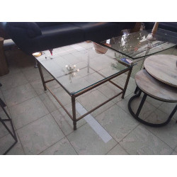 TABLE BASSE VITREE 