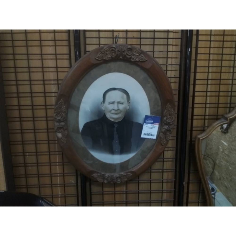 PORTRAIT D ANCETRE ENCADRE