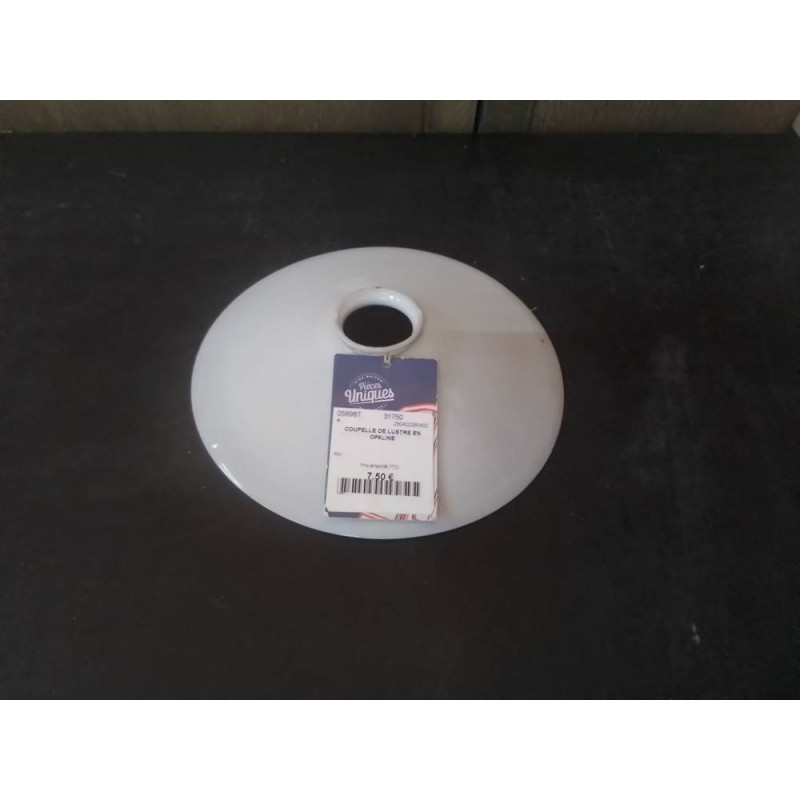 COUPELLE DE LUSTRE EN OPALINE