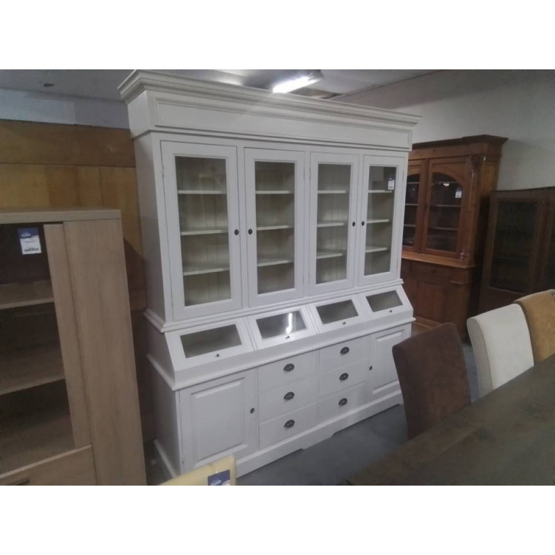 VAISSELIER 2 CORPS BLANC 195X50X221