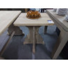 TABLE BISTROT FRENE AEROGOMME CARREE