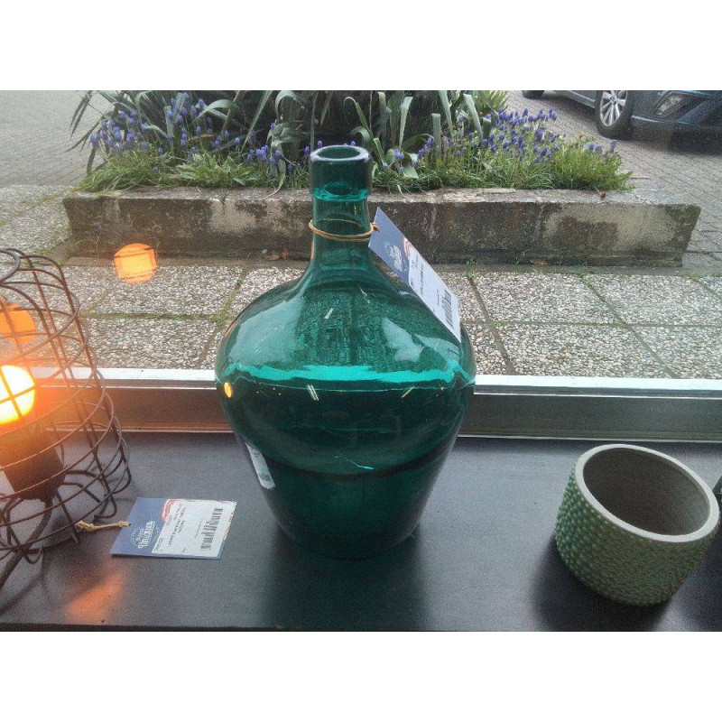 TOURILLE EN VERRE VERT