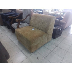 CHAUFFEUSE TISSU OCRE ETAT...