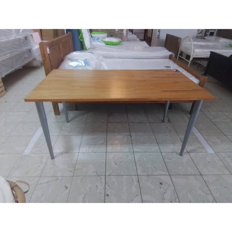 TABLE BUREAU EN HETRE