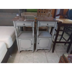 PAIRE DE CHEVETS ANCIENS...