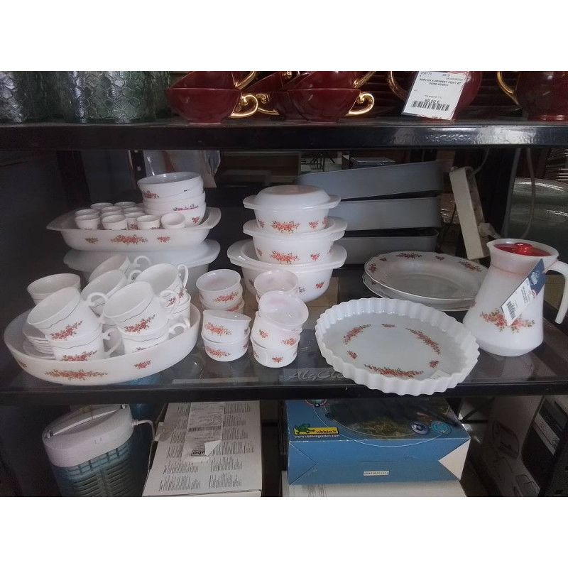 SERVICE SANS ASSIETTE ARCOPAL BAGATELLE