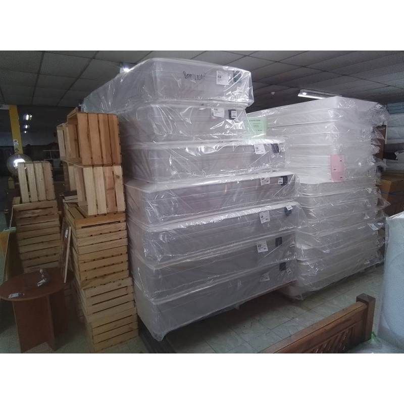 MATELAS GRAND HOTEL 90X200 30CM RESSORTS ENSACHÉS