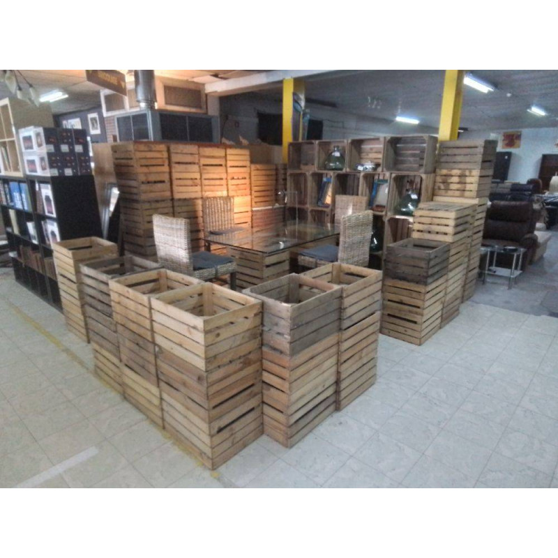 CAISSE ANCIENNE EN BOIS 30X40X50  LA PIECE