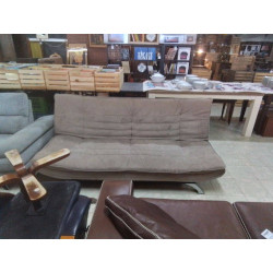 CANAPE CLIC  CLAC TISSU GRIS