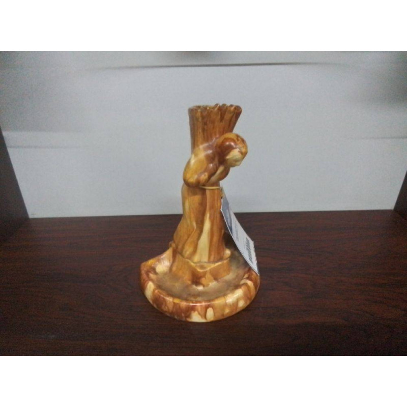 VASE ANCIEN PORTEUSE CÉRAMIQUE 21.5 CM