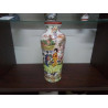 VASE PORCELAINE DECOR ASIATIQUE