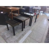 ENSEMBLE DE 3 TABLES GIGOGNES PIERRE VANDEL 