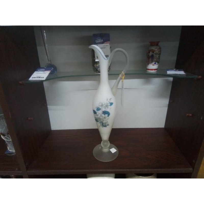 VASE SUR PIED EN VERRE