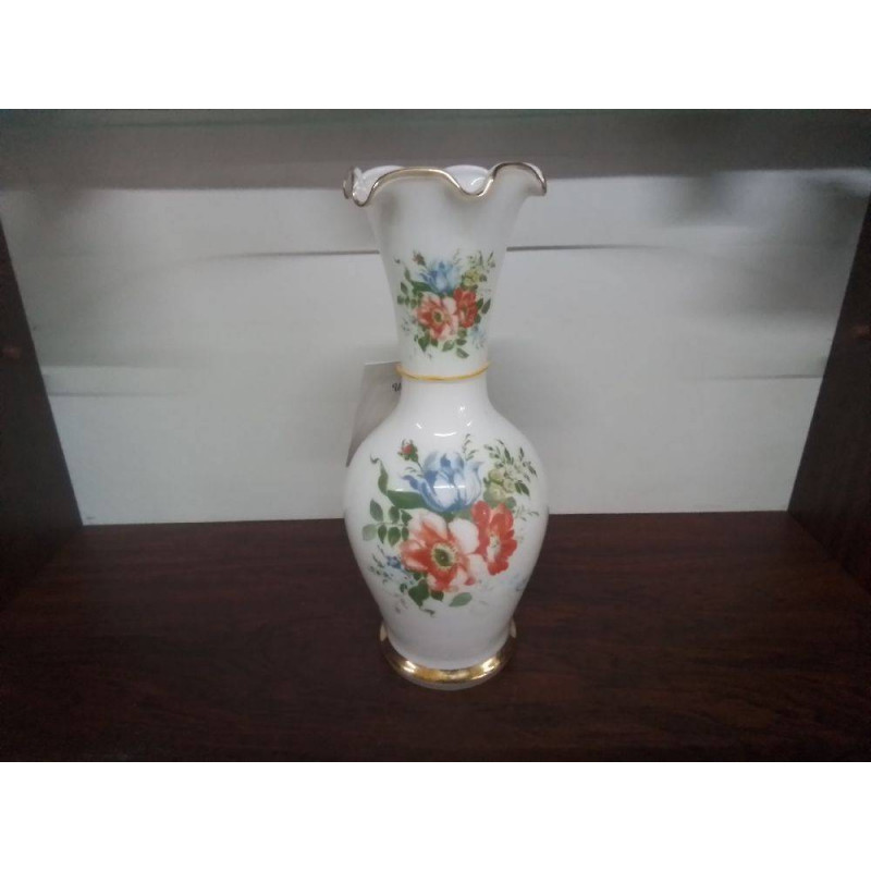 VASE EN VERRE PEINT
