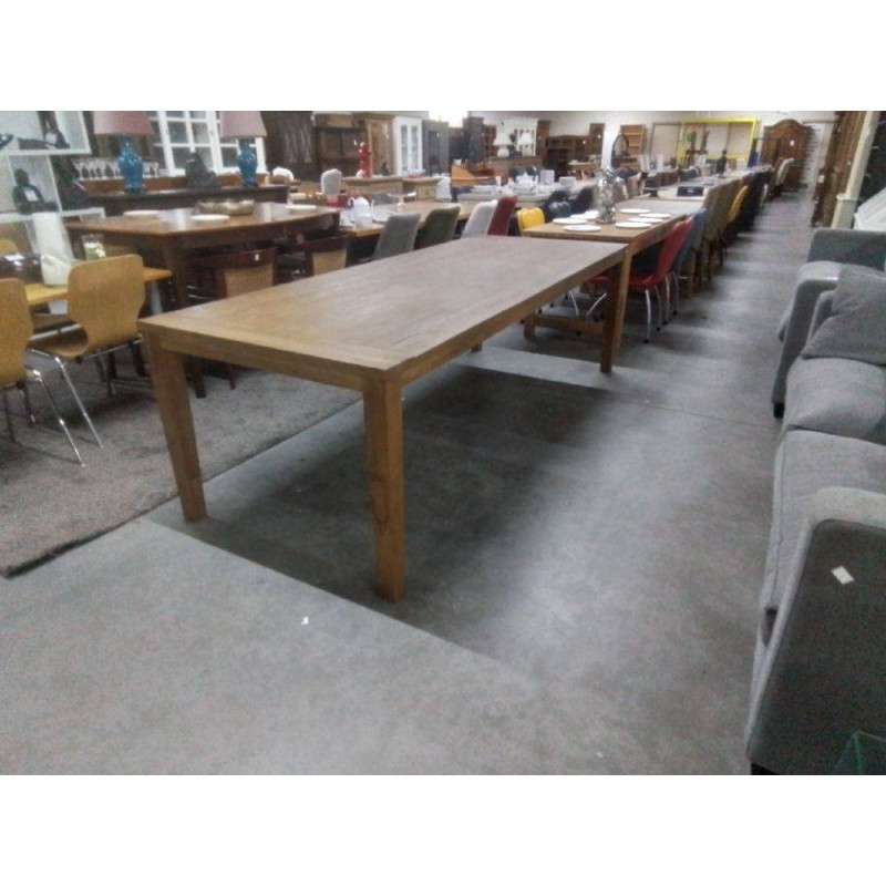 TABLE EN TECK MASSIF 260X100