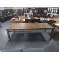 TABLE EN TECK MASSIF 260X100