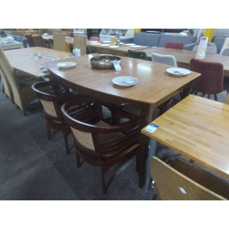 TABLE HAUTE HETRE AVEC ALLONGE