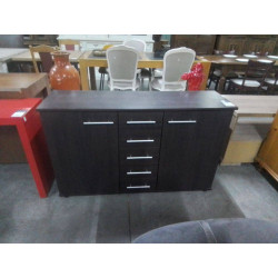 BUFFET BAS NOIR 2 PORTES 5...