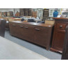 DRESSOIR MODERNE 4 PORTES 214X50X81