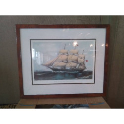 REPRO MARINE SOUS VERRE...