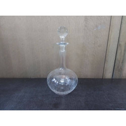 CARAFE EN CRISTAL FORME BOULE