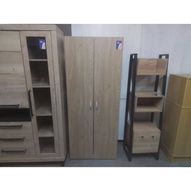ARMOIRE DE RANGEMENT 2 PORTES AGGLO 