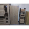 ARMOIRE DE RANGEMENT 2 PORTES AGGLO 