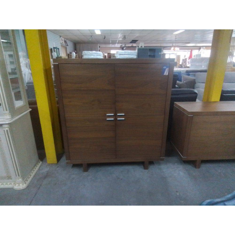 MEUBLE BAR MODERNE 4 PORTES 