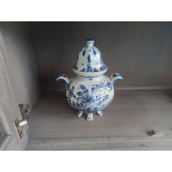 VASE COUVERT DELFT