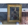 HUILE SUR TOILE MARINE SIGNEE E. LOTIN CADRE DORE 37X47