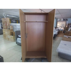 ARMOIRE DE RANGEMENT 2 PORTES AGGLO