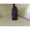 BOITE AFRICAINE BOIS SCULPTE DECOR OISEAUX