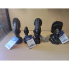 MINI BUSTE AFRICAIN BOIS SCULPTE