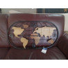 HORLOGE MODERNE MAPPEMONDE