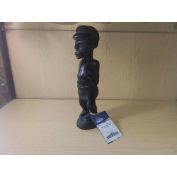 STATUE AFRICAIN BOIS SCULPTE