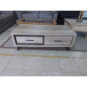TABLE DE SALON MODERNE 2 TIROIRS 