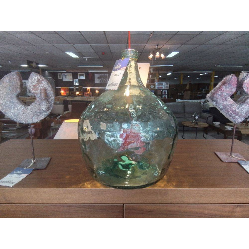 DAME JEANNE 16 LITRES VERRE H 42CM