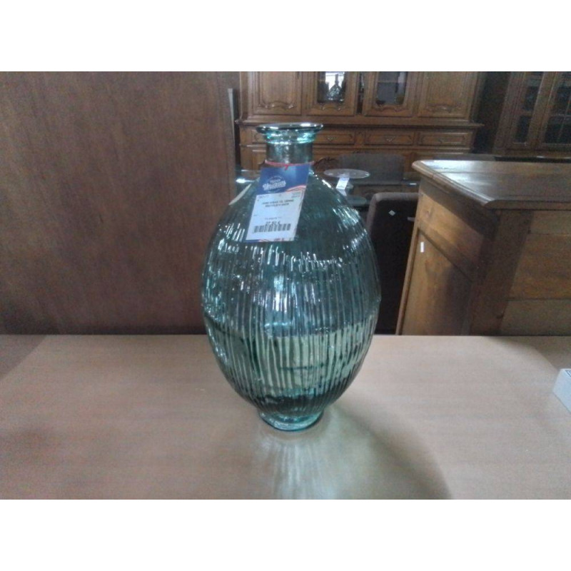 VASE MISHA 12L VERRE RECYCLE H 44CM