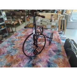 TRICYCLE ANCIEN DEBUT XXEME ACIER ET BOIS