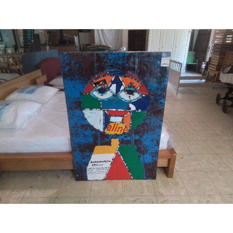 PANNEAU DECORATIF EN TOLE