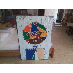 PANNEAU DECORATIF EN TOLE