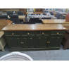 DRESSOIR EN PIN PATINE A RESTAURER
