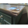 DRESSOIR EN PIN PATINE A RESTAURER