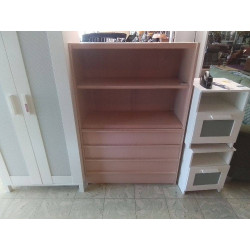 BIBLIOTHEQUE AGGLO 3 TIROIRS