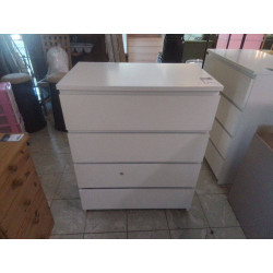 COMMODE IKEA BLANCHE 4 TIROIRS