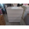 COMMODE IKEA BLANCHE 4 TIROIRS